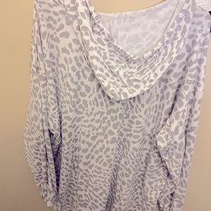 A pullover cozy jacket